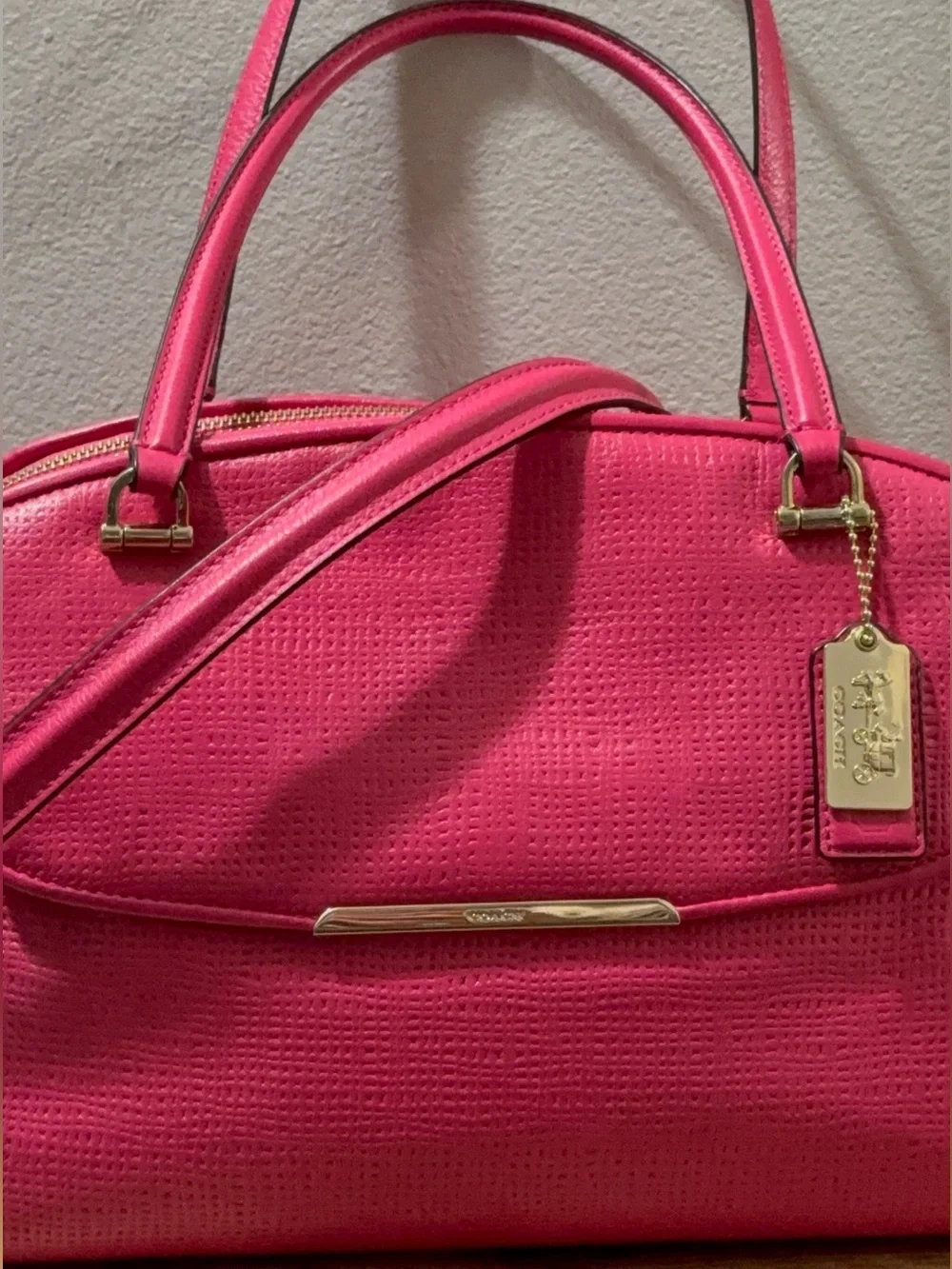 COACH Madison Small Georgie Satchel in Leather - EUC